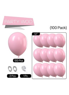 Pastel Pink Balloons 100 Pcs 12 Inch Pink Balloons Baby Pink Balloons For Balloon Garland Balloon Arch As Birthday Party Decorations Wedding Decorations Baby Shower Decorations Pinkq05 - pzsku/Z58C47AE031126160C80AZ/45/_/1697271089/58596732-4192-4a5c-9034-f6d17b276a7e