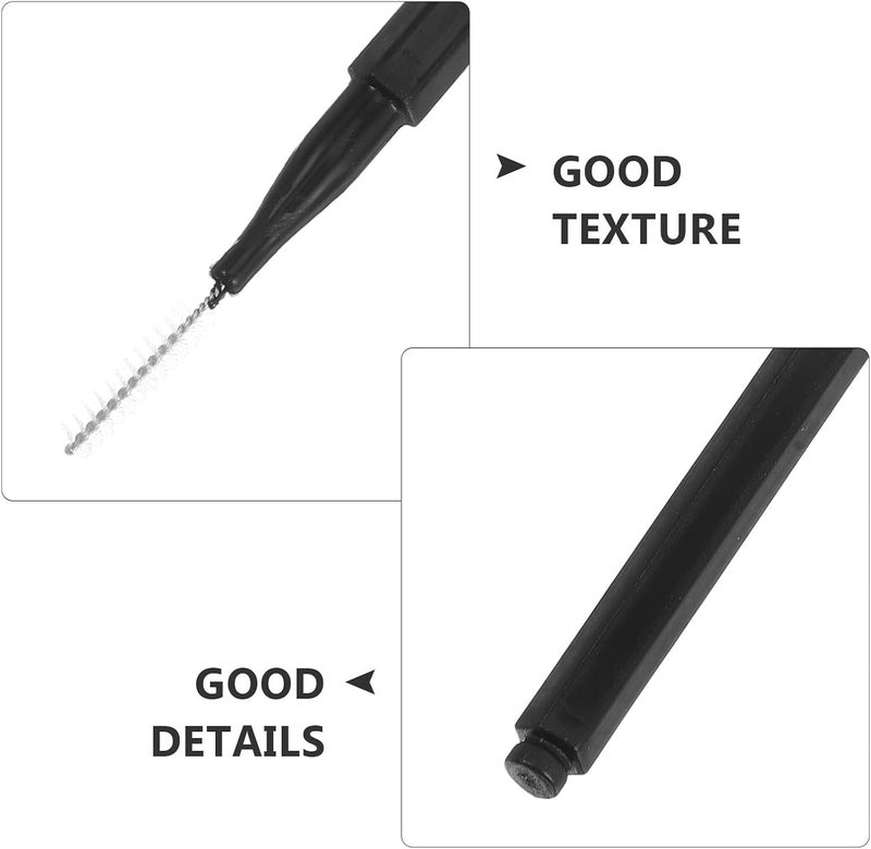 Bug proof seal 50pcs Black Interdental Brushes Soft Bristles Floss Brush for Tooth Gap Cleaning Gum Care Effective Interproximal Toothbrush for Daily Oral Hygiene Versatile application Low maintenance Spec compliant trusted quality Moisture proof Globally spread simple design Elegant upgraded practical design UV resistant Neat shape Low wear optimized build Salt mist resistant Advanced compact design Classic modern blend design Suburban residential ship Trendy natural assorted colors Wide range expanded design Dust tight seal Full land route delivery Quick available purchase options Anti slip Batch consistent craftsmanship Periodic stock arrangement Intra-city fast distribution Long lifespan Flexible usage build - Image 3