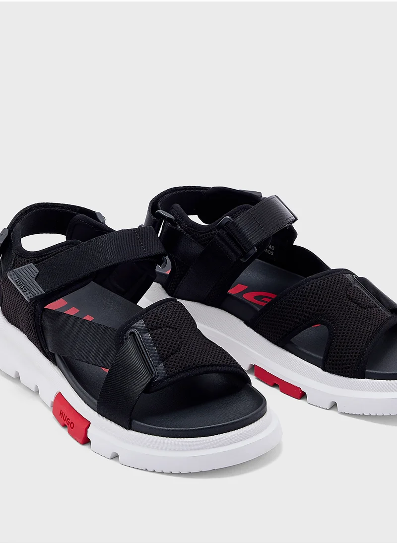 هوجو Ryany Low Heel Sandals
