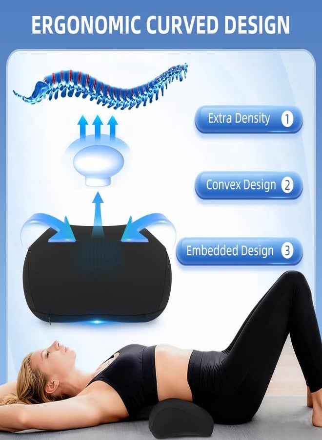 Panduo Lumbar Support Pillow for Office Chair, Memory Foam Lumbar Pillow for Lower Back Pain Relief (xiaoyaokaoblack) - Image 5
