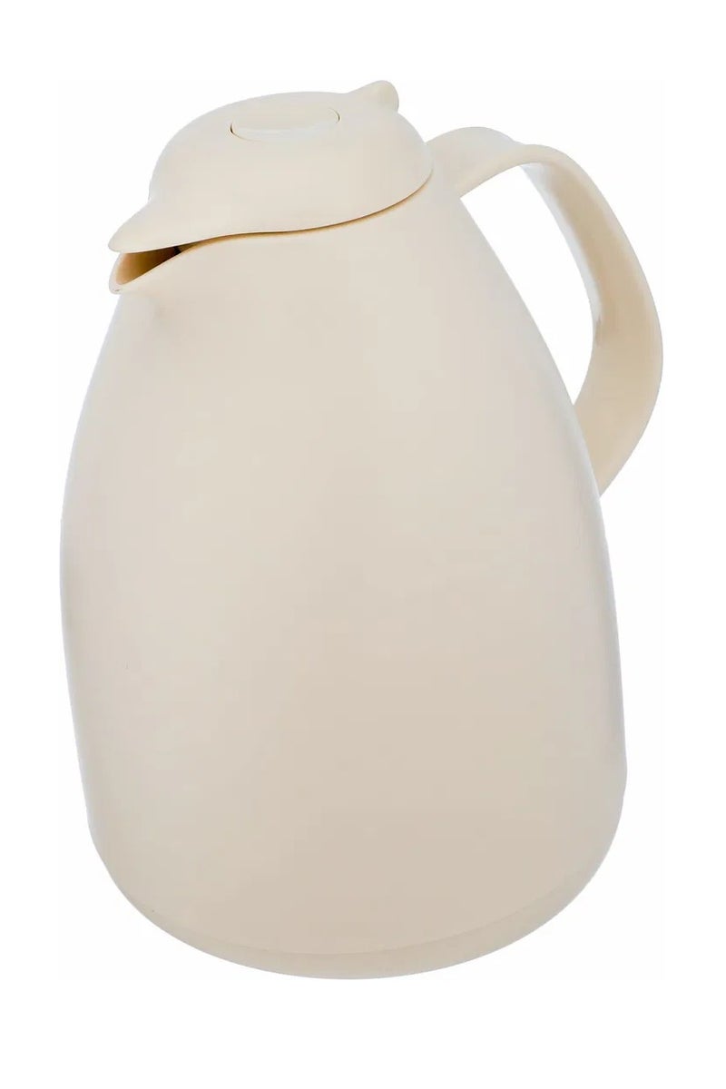 Alsaif Gallery Al Saif Gallery thermos, 1 liter, thermal glass inner container, plastic outer shell - beige - Image 2