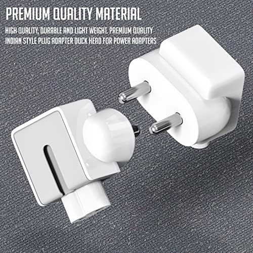 LS LAPSTER Quality Assured Indian Style Plug Adapter Duck Head for Power Adapters of MacBook,Powerbook, Pro, Air, iPod, iPhone, iPad, iBook - Image 4
