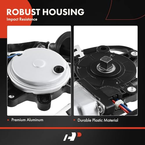 A-Premium Front Left Power Window Lift Motor Compatible with Nissan 350Z 2003-2009 & Infiniti G35 2003-2007, Driver Side, with Anti-Clip Function, Replace# 80731CD000, 80731CD001 - Image 4