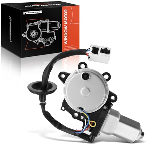 A-Premium Front Left Power Window Lift Motor Compatible with Nissan 350Z 2003-2009 & Infiniti G35 2003-2007, Driver Side, with Anti-Clip Function, Replace# 80731CD000, 80731CD001 - Image 1