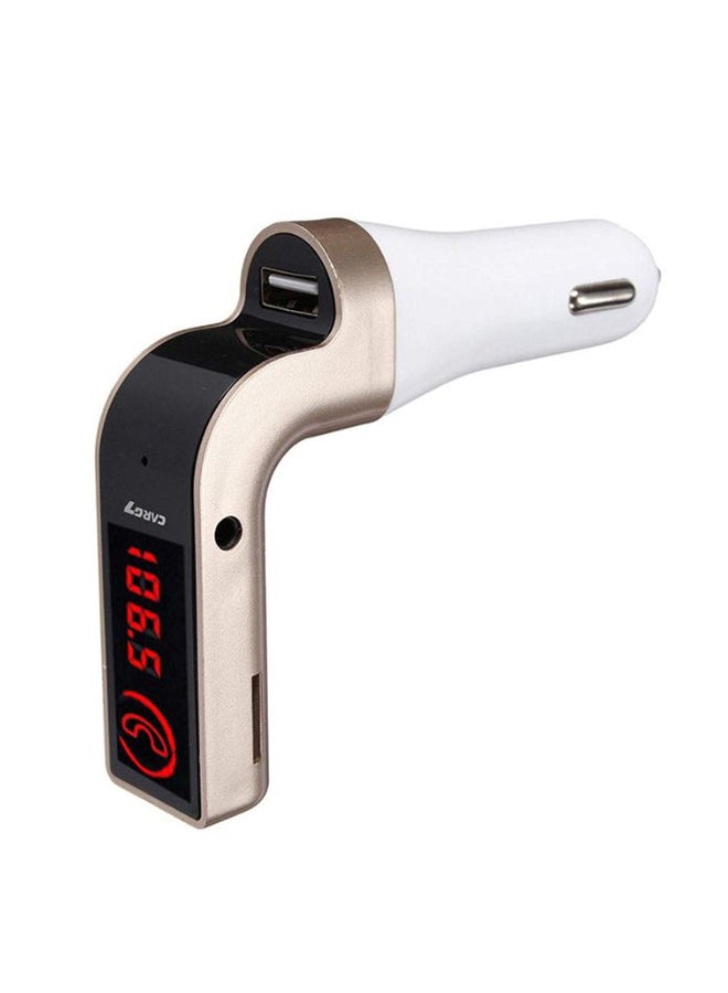 CARG7 G7 Bluetooth Car FM Transmitter With USB Charger - Image 1