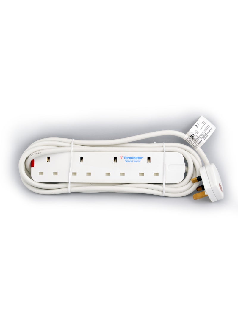 Terminator Extension 4G/3M 1119/13A/3M UK Socket With Neon Terminator