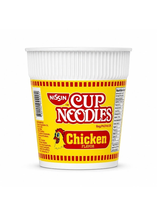 Nissin Cup Noodles Chicken Flavor Instant Noodles Cup 60g - Image 1
