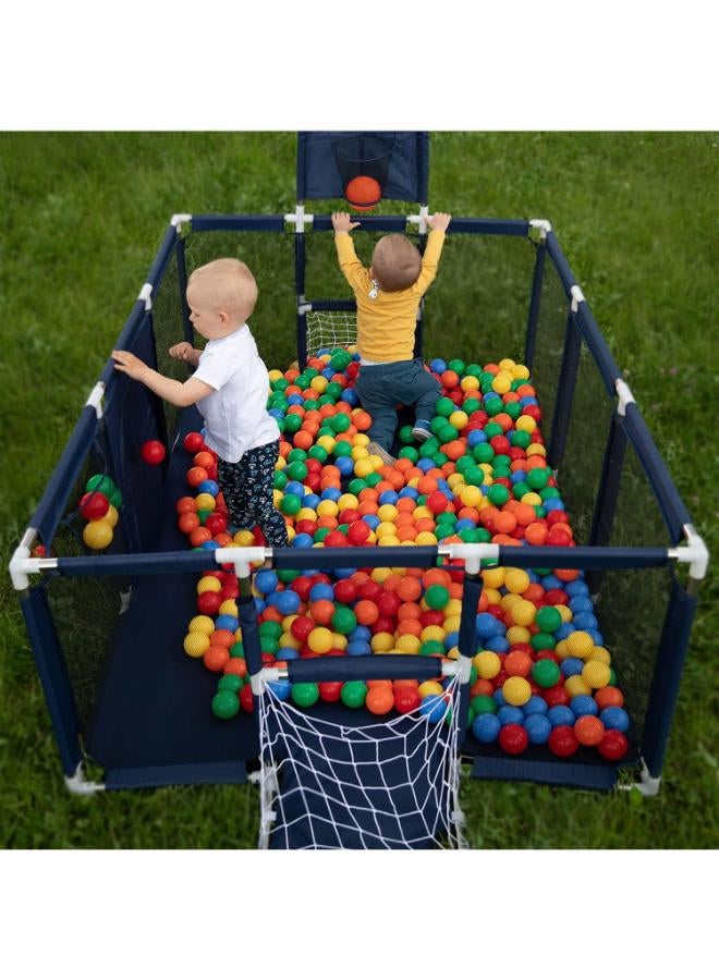 Selonis خيمة ملعب داخلية مع 100 كرة ملونة - Image 3