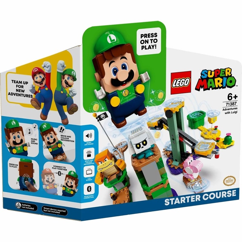 LEGO - Super Mario Adventures with Luigi Starter Course 280 Pieces - 71387 - Image 1