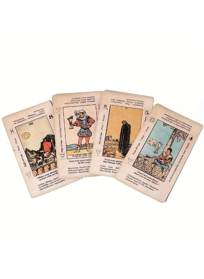 NIBEMINENT لعبة لوحية بطاقات التاروت المعنوية - Image 4