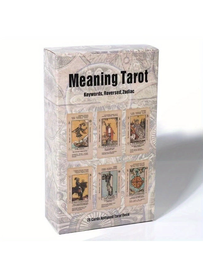 NIBEMINENT لعبة لوحية بطاقات التاروت المعنوية - Image 1