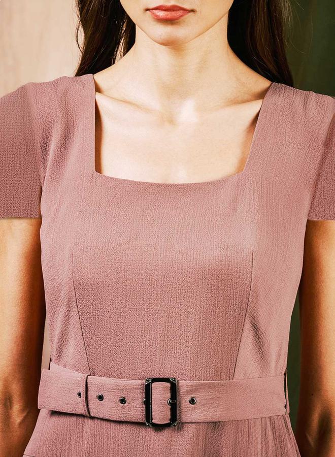 Mish Belted A-Line Dress - Image 2