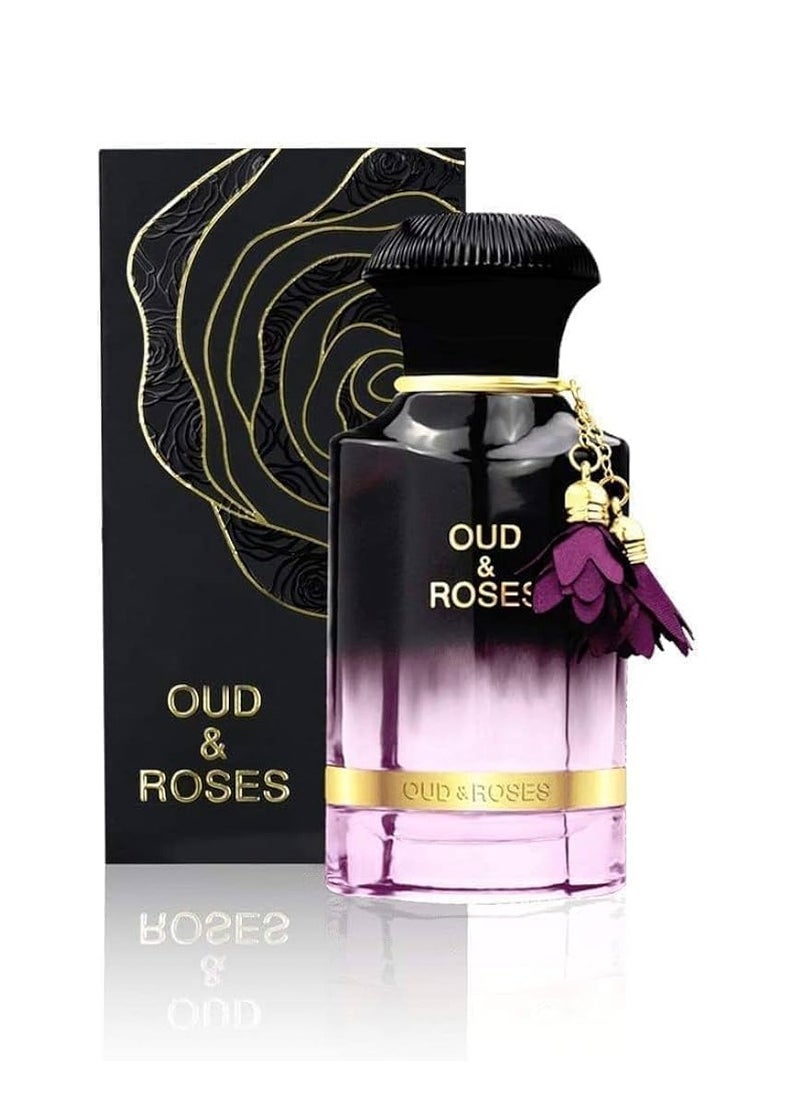 Ahmed Al Maghribi - Oud and Roses Eau De Parfum 60 ml - Image 1