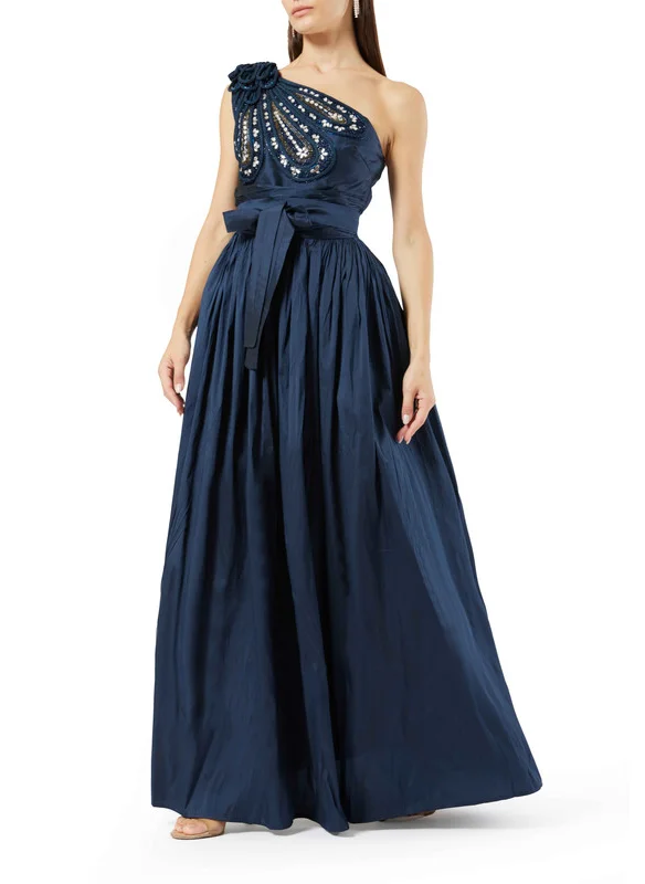 امري Asymmetrical Long Dress