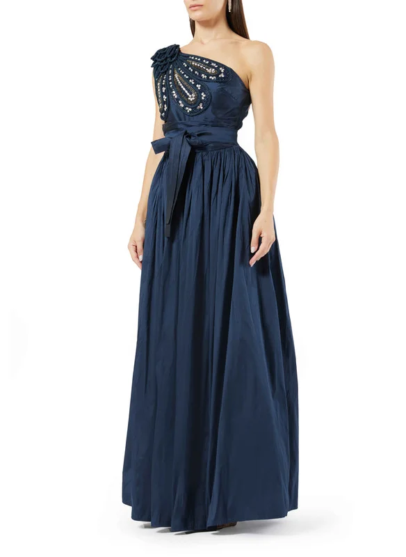 امري Asymmetrical Long Dress