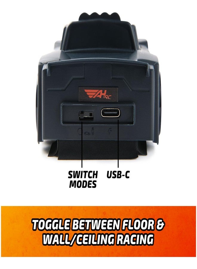 Air Hogs, Zero Gravity Racing Wall Climber, USB-C Rechargeable Wall Racer Truck, Black Indoor RC Car, Over 4-Inches, Kids Toys for Ages 4 and up - Image 3