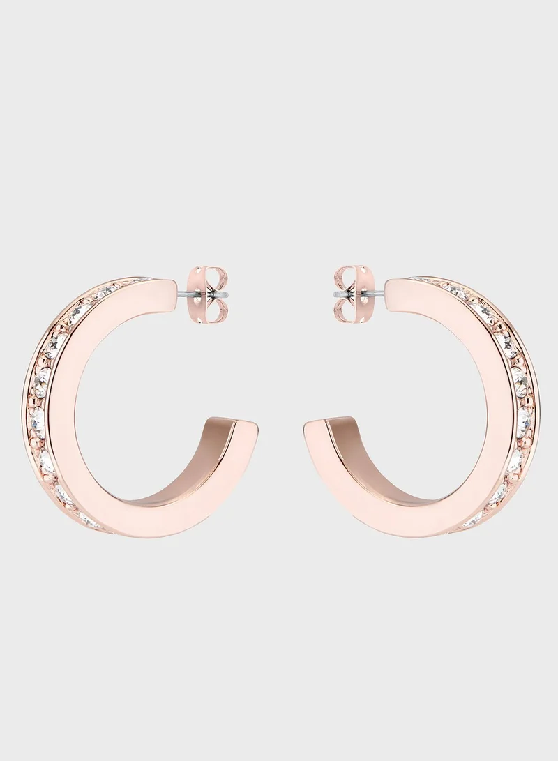 Ted Baker Seannia Crystal Hoop Earrings
