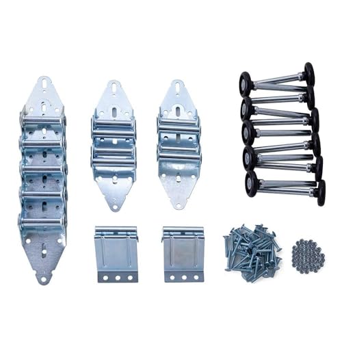 HOME MASTER HARDWARE Garage Door Hinge & Roller Tune Up Kit，Garage Door Hardware Kit for 8 x 7 Door - Image 1