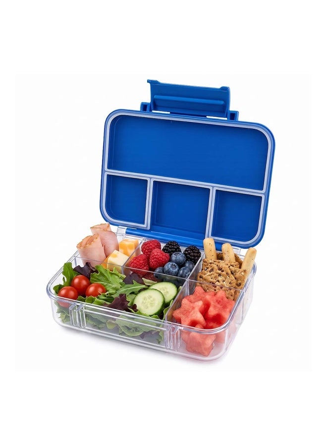 Cocobee Tritan Bento Lunch Box,4 Compartments- Blue - Image 1