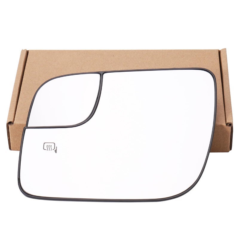 VERIVUE 25INCH FANSHAPED BLIND SPOT MIRRORS FOR CARS UNIVERSAL FIT HD CONVEX WIDE ANGLE STICKON FRAMELESS SIDE MIRROR BLINDSPOT ADJUSTABLE DESIGN BLIND SPOT MIRRORS 2PACK