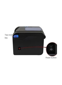 Generic Thermal Barcode Sticker Printer – High-Speed Printing for Large Batches, Black  - Image 3