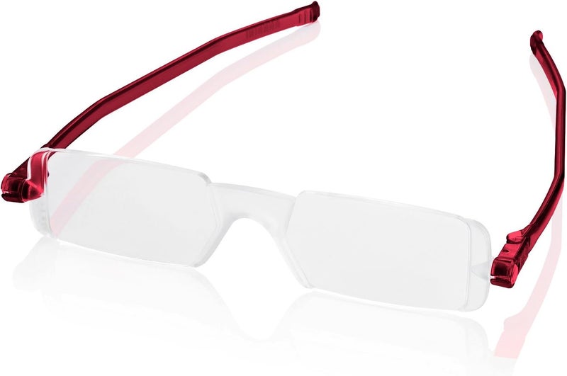NANNINI Compact One Optics 2.0 Temples Reading Glass (Red) - Image 3