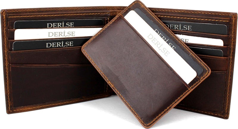 Men's Leather Card Holder Wallet