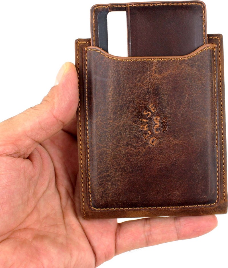 Men's Leather Card Holder Wallet