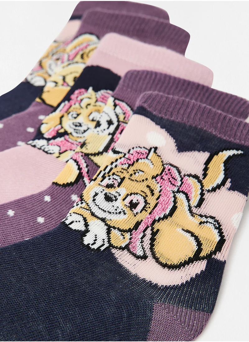 NAME IT Girls Printed Socks (Pack of 5)