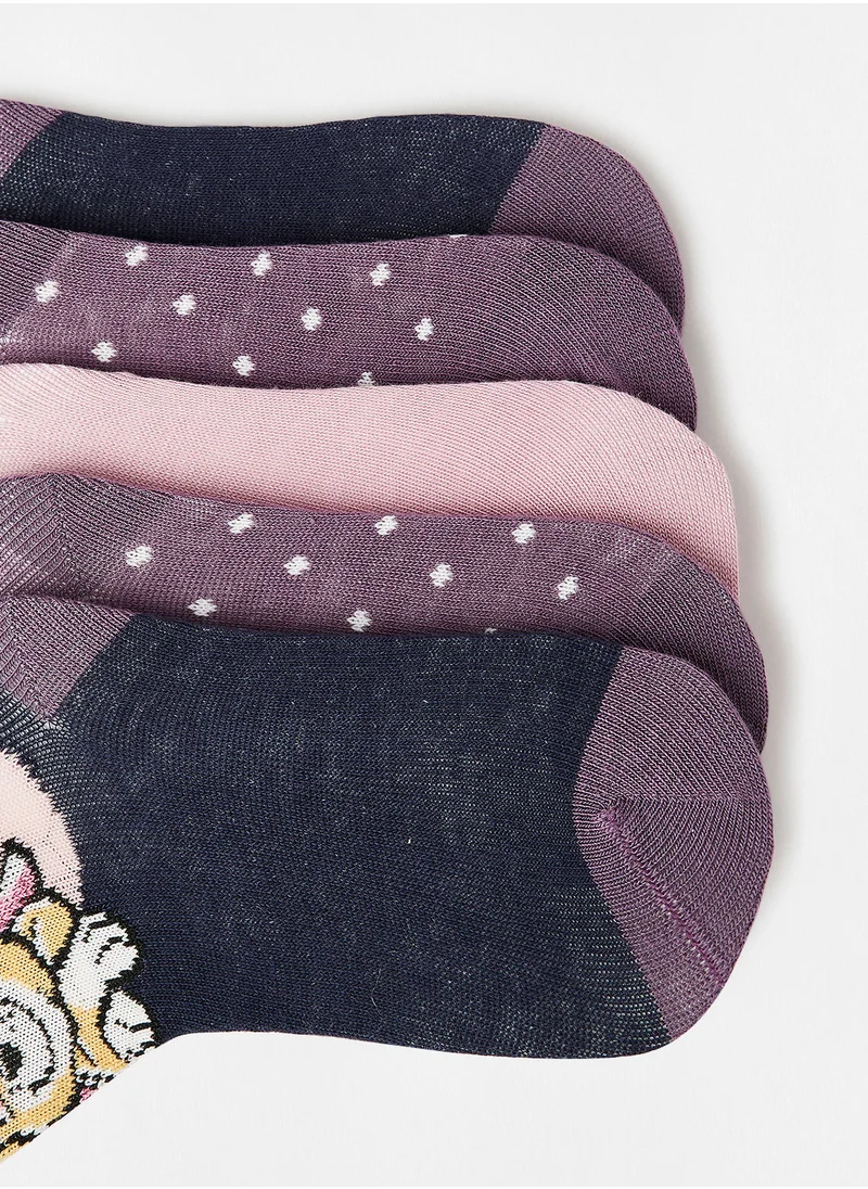 NAME IT Girls Printed Socks (Pack of 5)