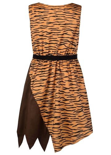 ReliBeauty Caveman Costume Kids with Accessories Dress up Halloween Historical Birthday140 - Image 3
