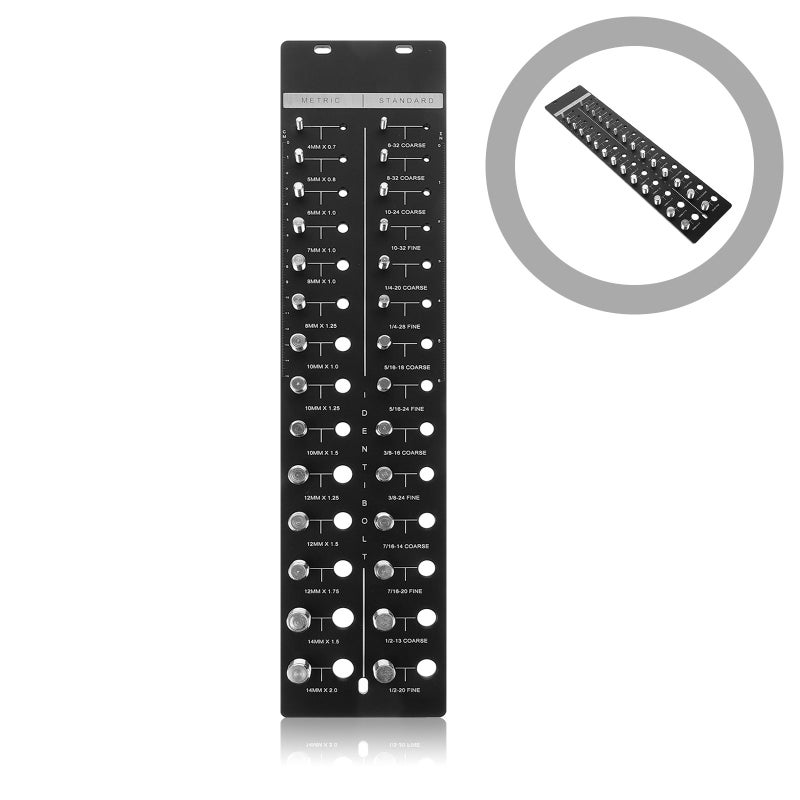 Thread Gauge Bolt And Nut Thread Checker Thread Size Checker Bolt Thread Identifier - Image 1