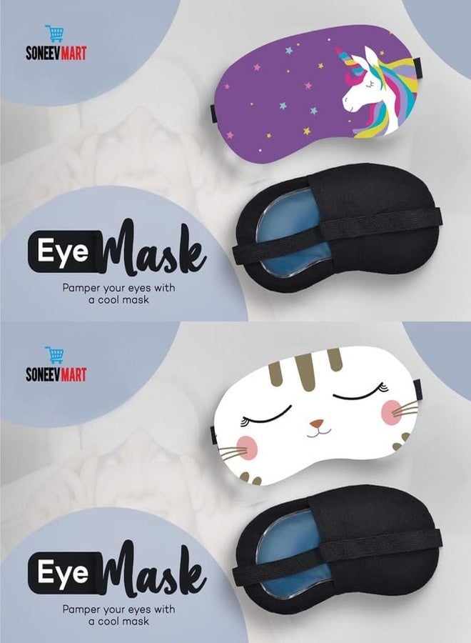 SONEEV MART Luxurious Gel Eye Mask for Soothing Relaxation and Stress Relief Reusable and Cold Therapy Ideal for Puffy Eyes, Dark Circles Headache Relief - Image 2