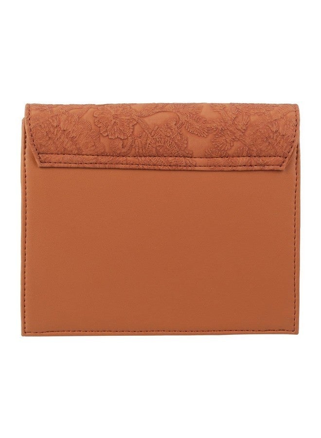 Metro Womens Suede Tan Flap Over Sling (One Size) - Image 3