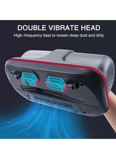 Generic Mite Removal Instrument,Wireless Bed Vacuum Cleaner, 13000pa Strong Suction and Low Noise, UV Light, Washable HEPA Filter for Deep Clean, Vacuum Effectively Clean Up Bed, Mattress  - Image 2