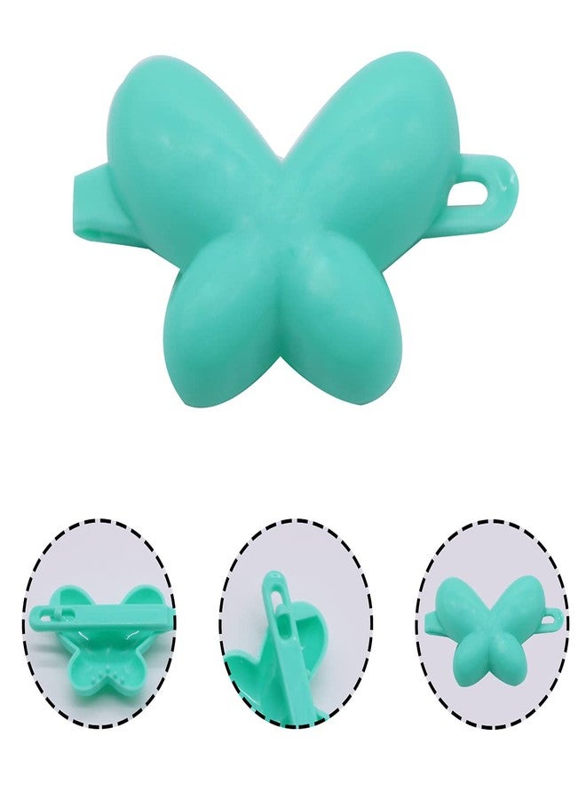 FZBNSRKO 100pcs Color Mini hair Clips,Children's Hairpin for Little Girls(butterfly's style) - Image 2