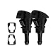 Tecledsn 2PCS Front Windshield Washer Nozzles Washer Nozzle Kit Washer Spray Jet Kit Replacement for Chrysler Dodge Ram Replaces 4805742AB 5113049AA 55077460AA 5303833AA 5116079AA 2PCS - Image 2