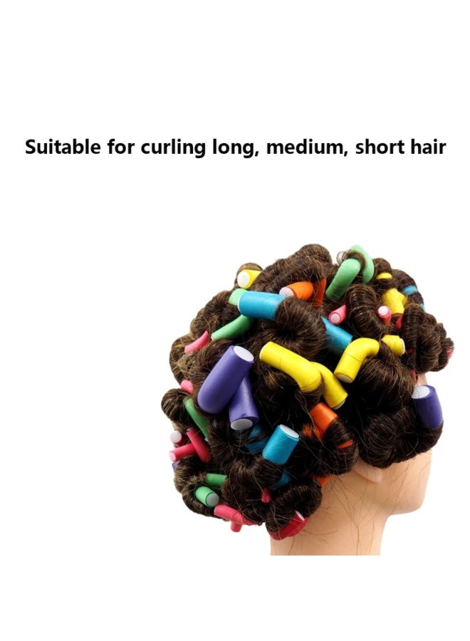 Flexible Foam Hair Rollers Set (10 Pieces) - Image 5