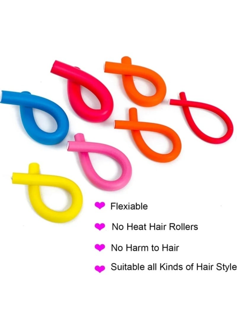 Flexible Foam Hair Rollers Set (10 Pieces) - Image 3