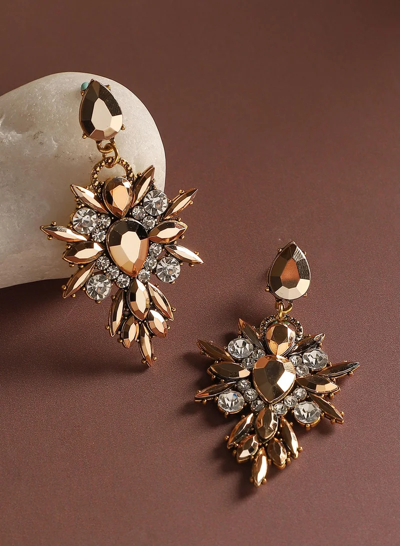 Sohi  Crystal Artificial Drop Earring Jewellery for Women | Best Price UAE