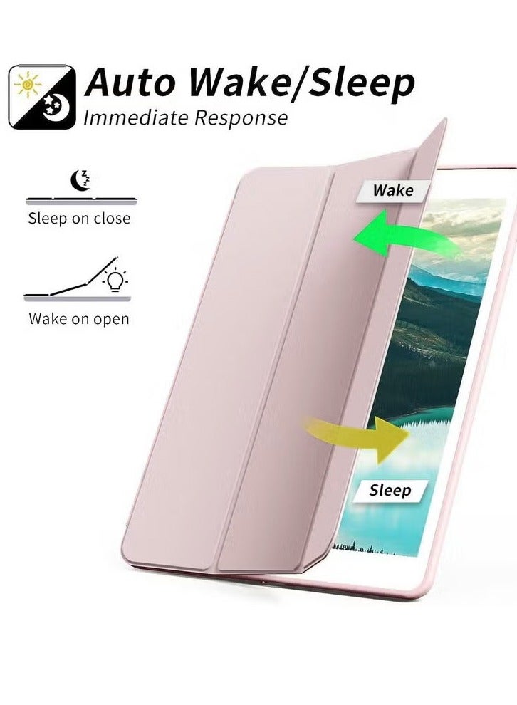 BORTONY iPad 10.2 Case for iPad 9th Generation 2021/8th Gen 2020/7th Gen 2019, Slim Ultra Magnetic Smart Cover Trifold Stand Cover with TPU Soft Back Cover - Image 4