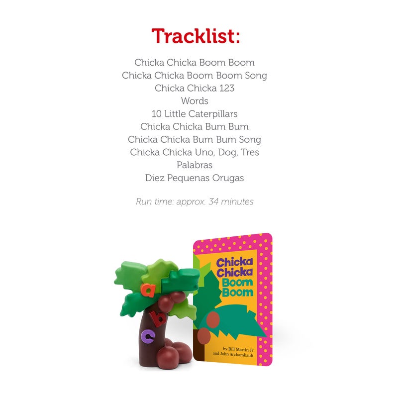Tonies Tonies Chicka Chicka Boom Boom and Other Stories Audio Toy Figurine [English / Spanish]  - Image 4