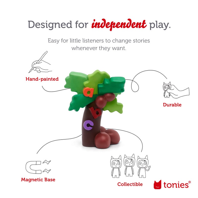 Tonies Tonies Chicka Chicka Boom Boom and Other Stories Audio Toy Figurine [English / Spanish]  - Image 3