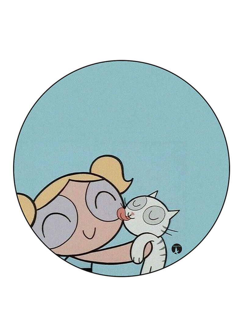 RKN Powerpuff Girls Printed Large Round Pin Badge Multicolour - Image 2