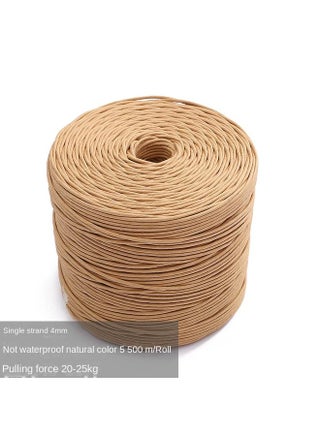Single 4mm Natural Color 500 M/roll {not Waterproof}