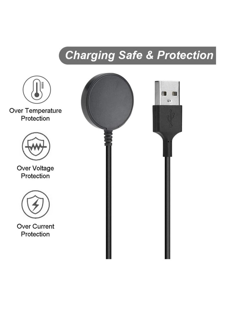 Beauenty 1Pack Charger Cable for Samsung Galaxy Watch 7/6/6 Classic/5/5 Pro/Ultra/FE/ Galaxy Watch 4/3/Active 2/Active Charger Fast Charging - Image 2