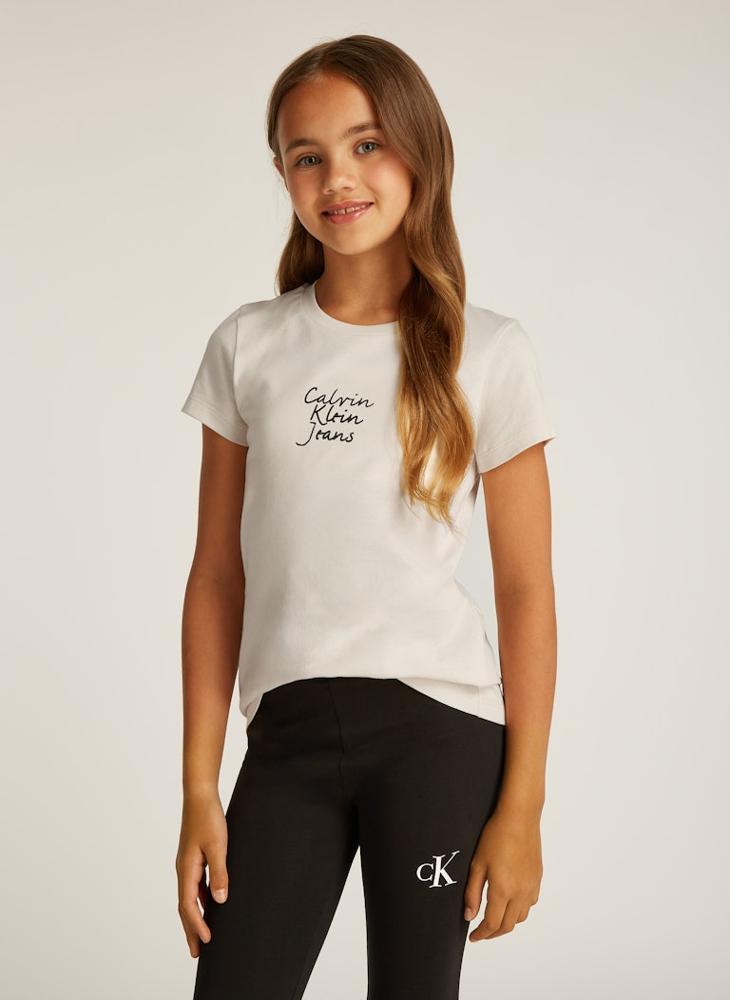 Calvin Klein Jeans - Kids Graphic Logo Slim T-Shirt - Image 1