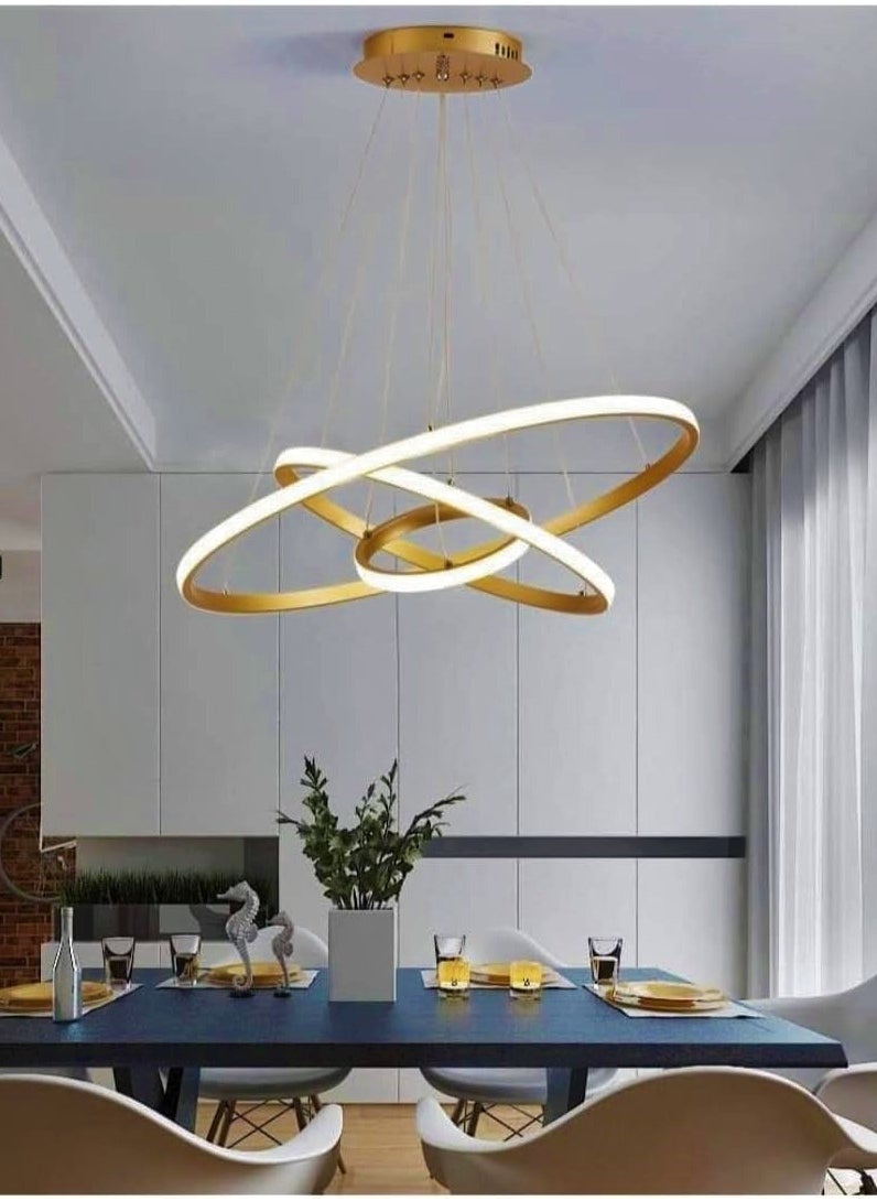 Generic Modern LED chandelier (3 lights) suitable for all decors 