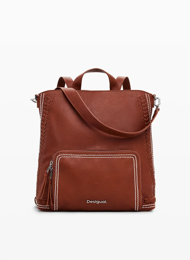 DESIGUAL Medium Braided Backpack