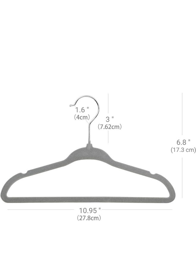Velvet Hangers, Ultrathin Space-Saving, 360-Degree Swivel Hook, 100-Pack - Image 5